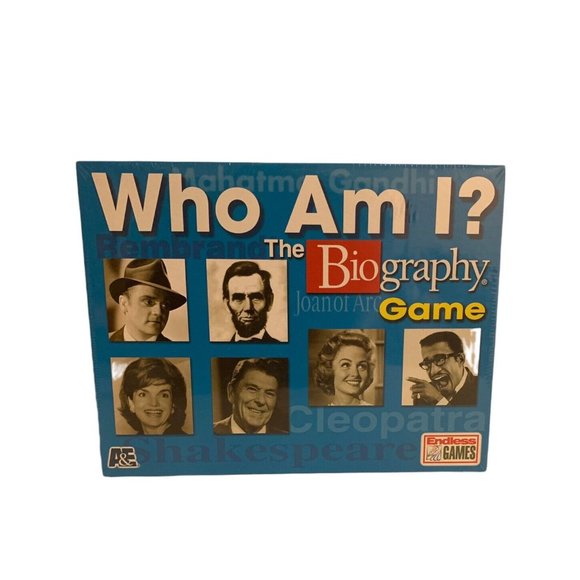 Who Am I? The Biography Board Game  By Endless Games New - Picture 1 of 6